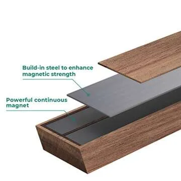 Powerful 16.5'' Magnetic Knife Holder, Perfect Gift!