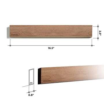 Powerful 16.5'' Magnetic Knife Holder, Perfect Gift!