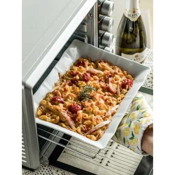 YHOSSEUN Large Tiered Tray Stand, 3 Tier Serving Tray Porcelain Baking Set with Serving Stand 3 Tier Buffet Server for Fruit, Dessert, Food Display Stand for Party, Thanksgiving