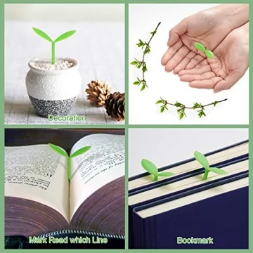 YKING Creative Silicone Bookmarks for Book Lovers