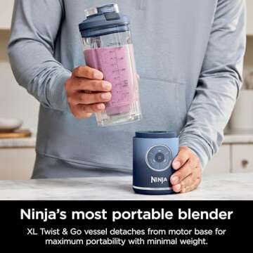 Ninja BC251NV Blast Max Cordless Blender for Smoothies