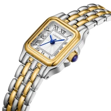 CHEETAH Women's Petite Gold Watch for Small Wrists
