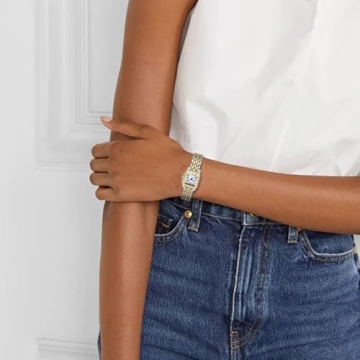 CHEETAH Women's Petite Gold Watch for Small Wrists