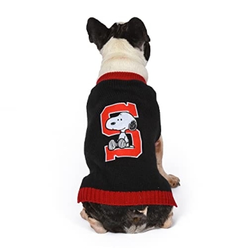 Peanuts Snoopy Large Dog Sweater - Stylish & Comfortable