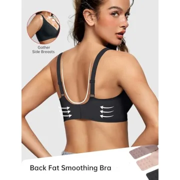 Vertvie Wireless Seamless Bra for Women Comfort Support