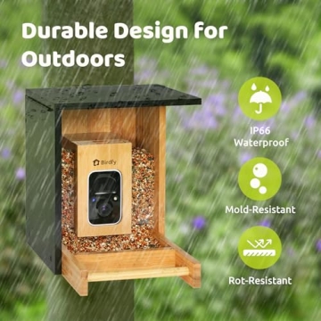 Birdfy Smart Bird Feeder with Camera - Solar Powered
