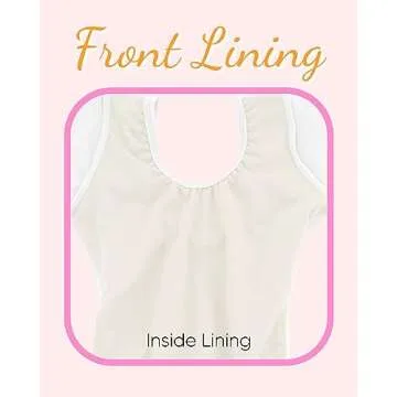 Dancina Toddler Dance Leotards with Flutter Sleeves