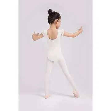 Dancina Toddler Dance Leotards with Flutter Sleeves