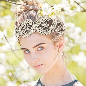 Gejoy 7-Piece Lace Headbands Women Girls Stylish Hair Accessories