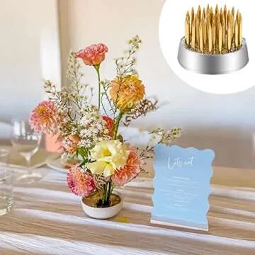 WUWEOT 12 Pack Flower Frog Holder, Kenzans Round Flower Arranger Mini Frog Floral Frog Pins, 0.9 Inch Flower Pin Holder Fixed Tools for Small Vase Ikebana Decoration Supplies