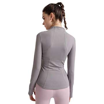 Buy CARPESUN Stretchy Workout Jacket for Women