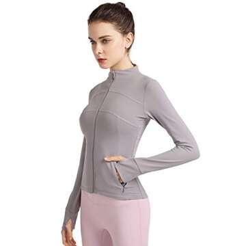 Buy CARPESUN Stretchy Workout Jacket for Women