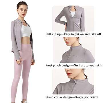 Buy CARPESUN Stretchy Workout Jacket for Women