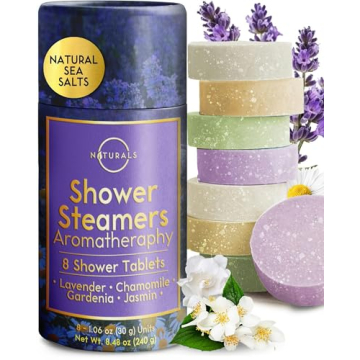 Relaxation Spa Gifts - 8-Pcs Eucalyptus Shower Steamers Aromatherapy