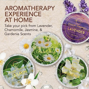 Eucalyptus Shower Steamers - 8 Pcs Aromatherapy Set