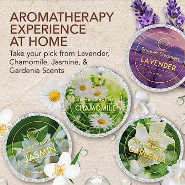Eucalyptus Shower Steamers - 8 Pcs Aromatherapy Set
