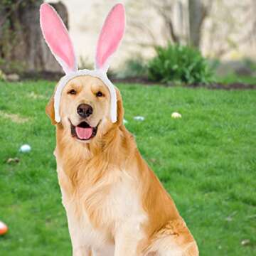 LovesTown Bunny Ears Headbands - 4 PCS for Parties