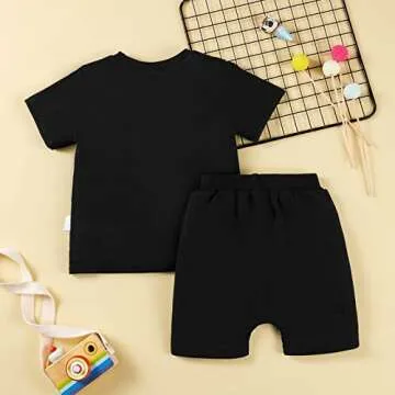 Stylish SYNPOS Baby Boy Outfit for Summer Fun