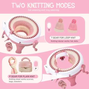 Sentro Knitting Machine 48 Needles - Perfect Gift for Crafters