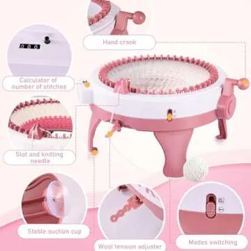 Sentro Knitting Machine 48 Needles - Perfect Gift for Crafters