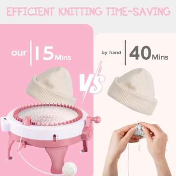 Sentro Knitting Machine 48 Needles - Perfect Gift for Crafters