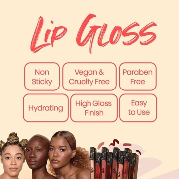 The Lip Bar Vegan Non-Sticky Lip Gloss: Nourishing Shine