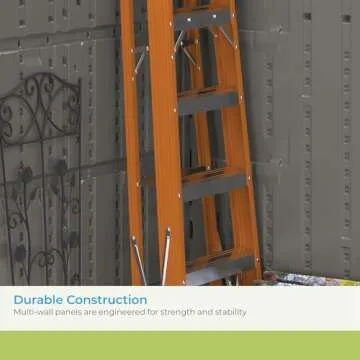 Durable Suncast 54 Cubic Ft. Vertical Outdoor Storage Shed