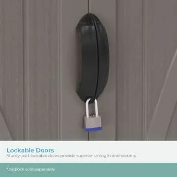 Durable Suncast 54 Cubic Ft. Vertical Outdoor Storage Shed