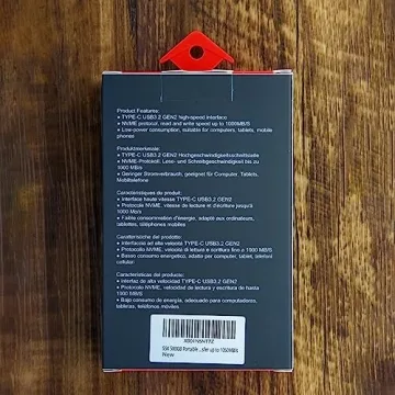 SSK 500GB Portable SSD Fast USB C External Drive