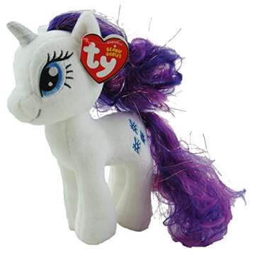 Ty Beanies My Little Pony Rarity 20" Plush