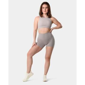 Kamo Fitness Featherlite 6" Biker Shorts with Hidden Scrunch