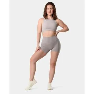 Kamo Fitness Featherlite 6" Biker Shorts with Hidden Scrunch