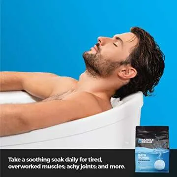 Muscle Rehab Bath Bombs for Fast Recovery and Relaxation