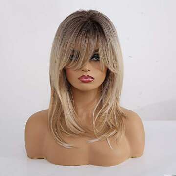 Alanhair Ombre Blonde Wigs - Stylish Hair for Every Occasion