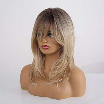 Alanhair Ombre Blonde Wigs - Stylish Hair for Every Occasion