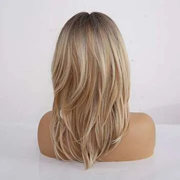 Alanhair Ombre Blonde Wigs - Stylish Hair for Every Occasion