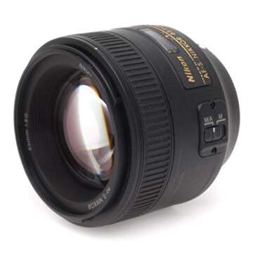 Nikon AF S NIKKOR 85mm f/1.8G Fixed Lens with Auto Focus for Nikon DSLR Cameras