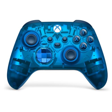 Xbox Wireless Controller Sky Cipher Edition - Bluetooth, Hybrid D-Pad, Share Button