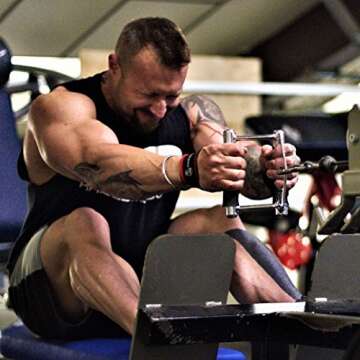 Gymreapers Lifting Wrist Straps for Weightlifting, Bodybuilding, Powerlifting, Strength Training, & Deadlifts - Padded Neoprene with 18" Cotton (Black/Red)