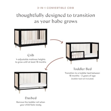 Buy the Stylish Babyletto Lolly Convertible Crib Today