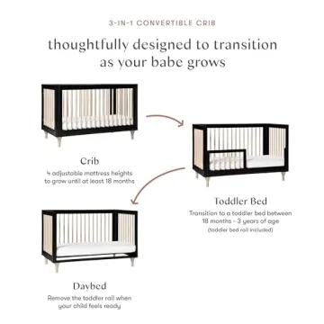 Buy the Stylish Babyletto Lolly Convertible Crib Today