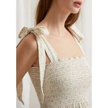 NOTHING FITS BUT Dress for Women, Classic Nursing Momoka Maternity Dress for Photoshoot, Soft Muslin Pregnancy Clothes, Floral Baby Shower Dress (Small, Floral Gauze)