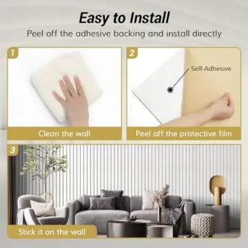 TONOR Large Self-adhesive Acoustic Panels for Soundproofing