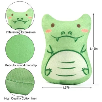 Dorakitten Catnip Toys for Cats - Adorable Plush Chew Toys