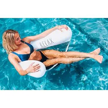 Coconut Float Rae Dunn Adult Hammock Float for Summer Fun