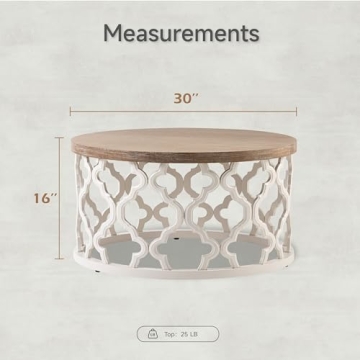 Rustic Farmhouse Coffee Table for Modern Homes