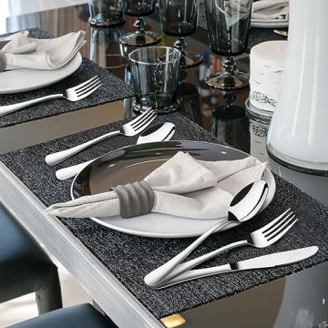 Premium 40-Piece Stainless Steel Silverware Set for 8