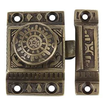 A29 Antique Brass Cabinet Latch for Elegant Home Decor