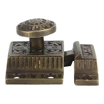 A29 Antique Brass Cabinet Latch for Elegant Home Decor