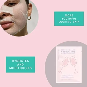 Patchology Rosé Facial Sheet Mask - Hydrating Skincare for All